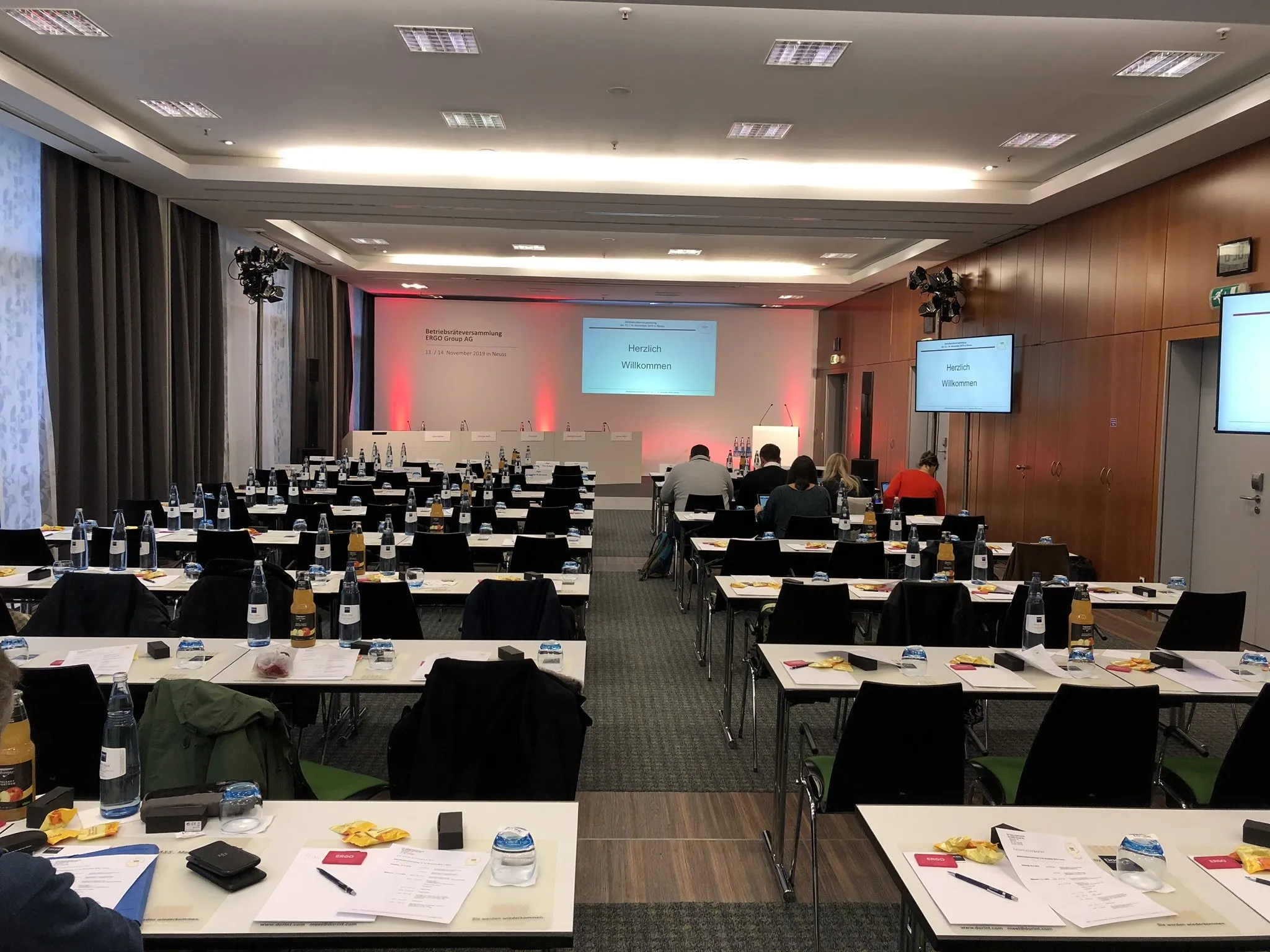 Bühne einer Fachkonferenz, von Metronome technisch betreut